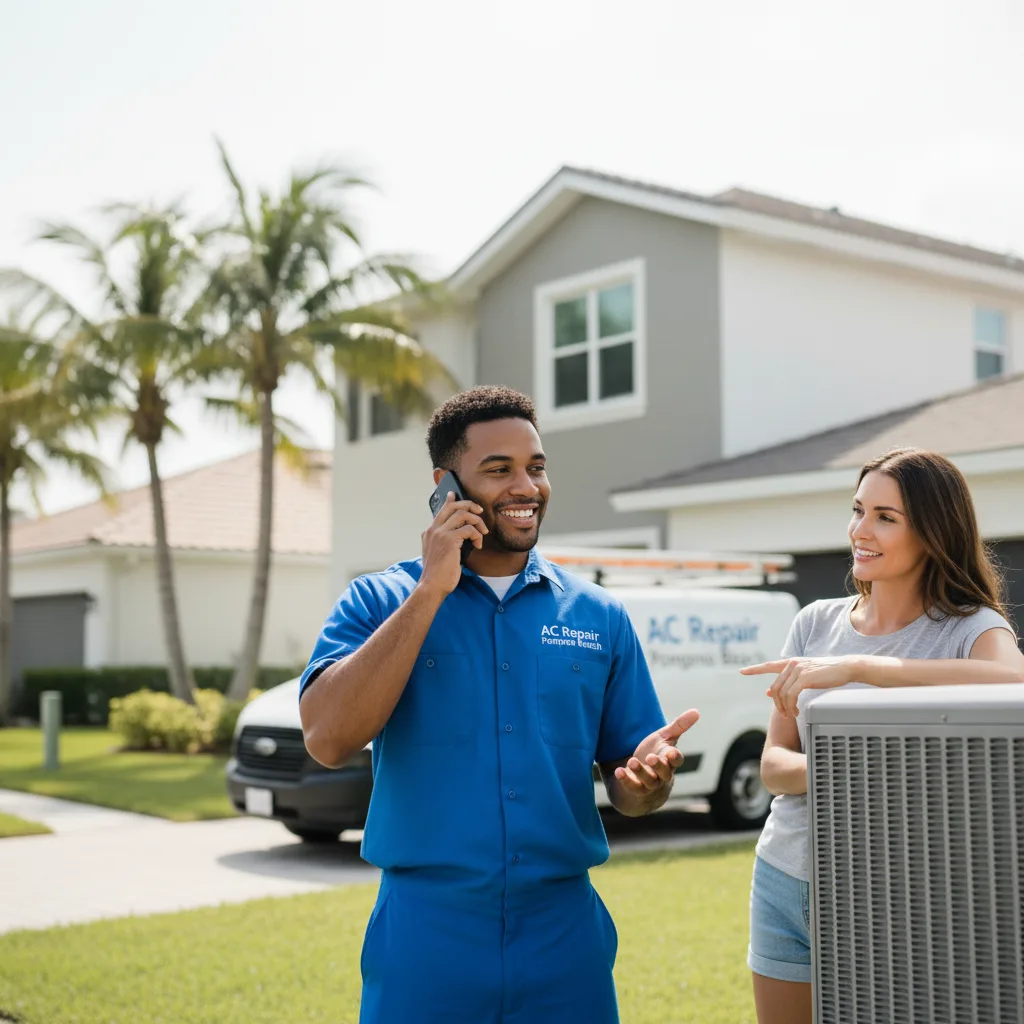 AC Repair Pompano Beach customer support in North Chicago